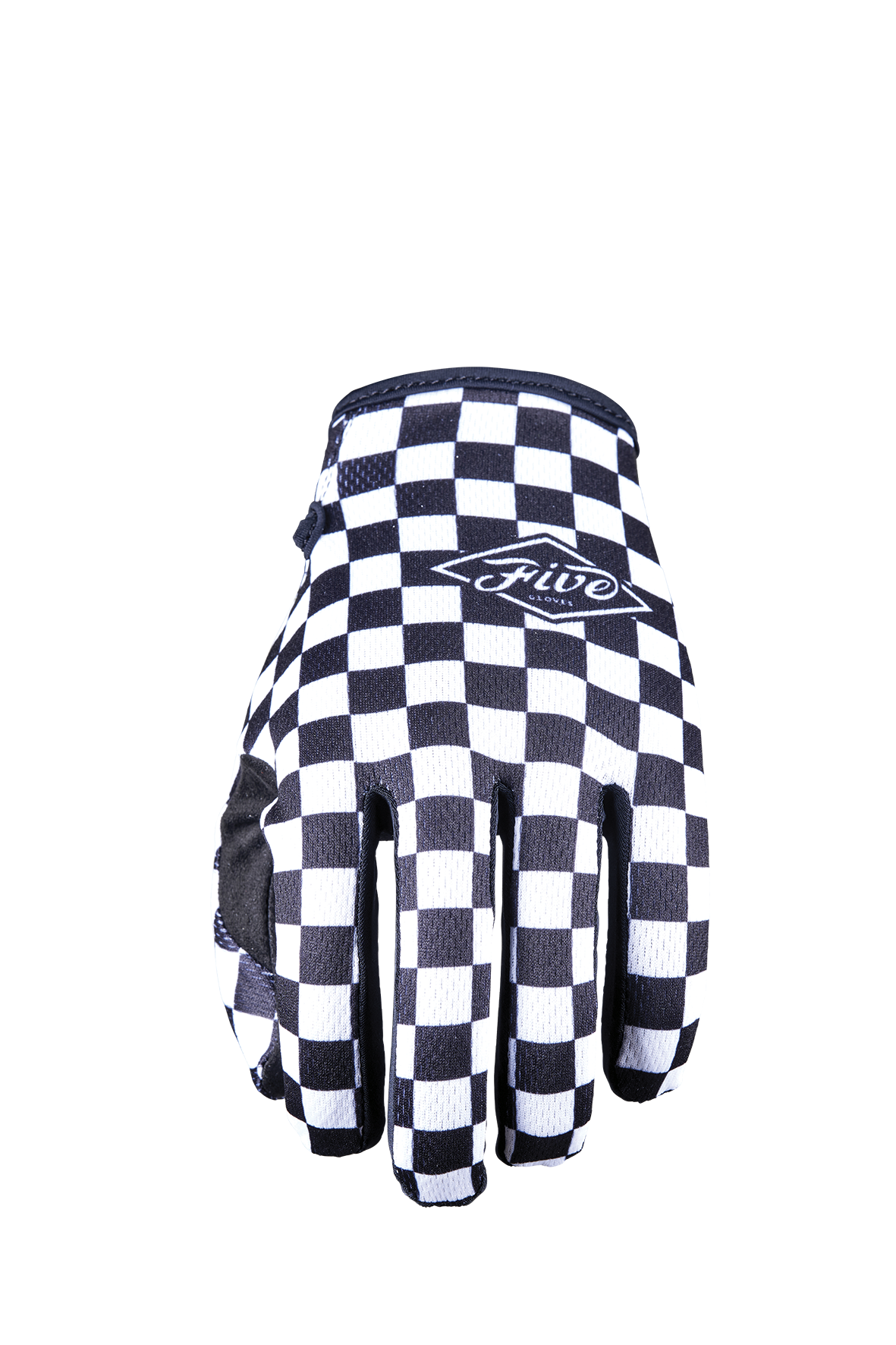 FIVE GLOVES - MXF4 - FLAT TRACK BLACK/WHITE