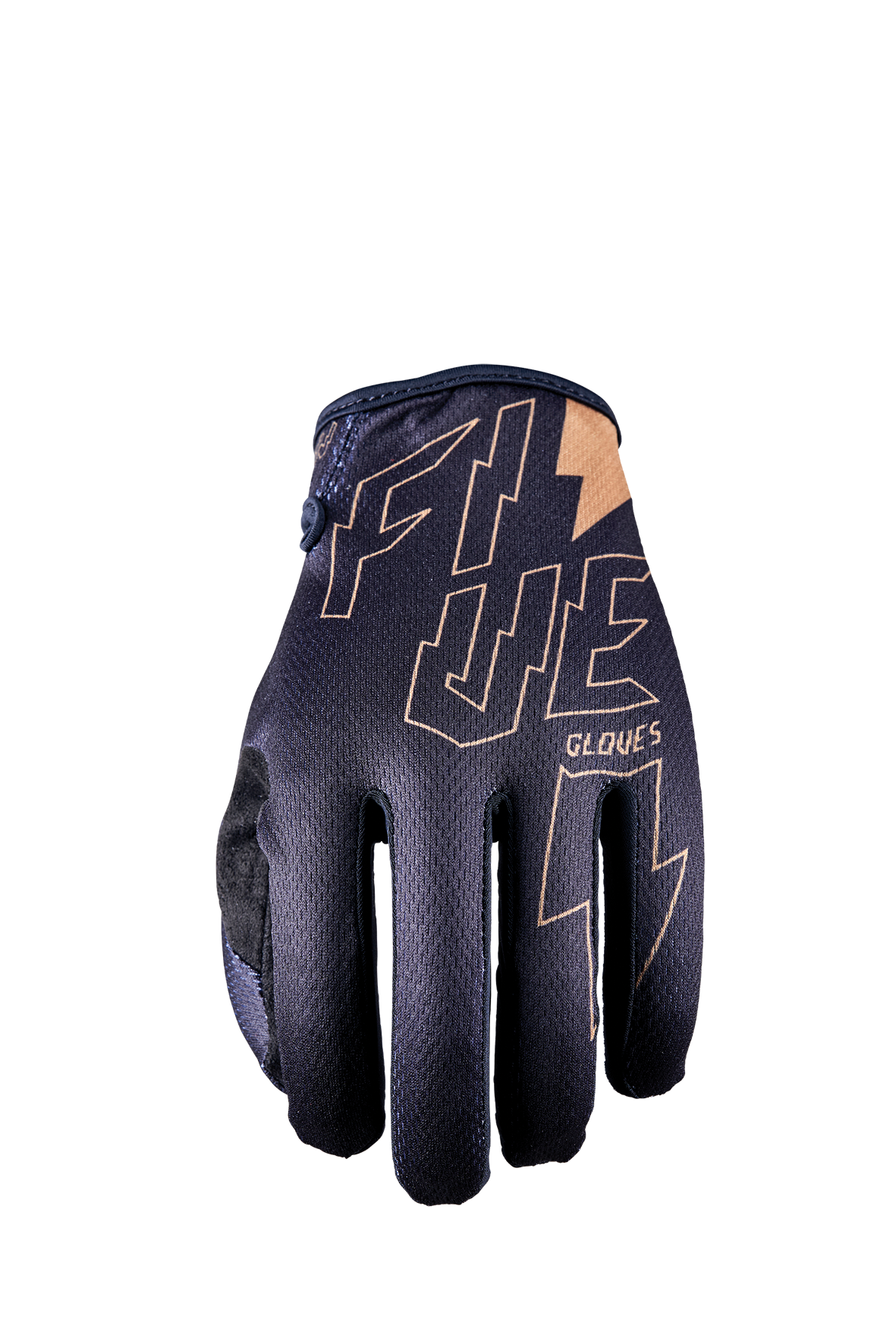 FIVE GLOVES - MXF4 - THUNDERBOLT BLACK/GOLD