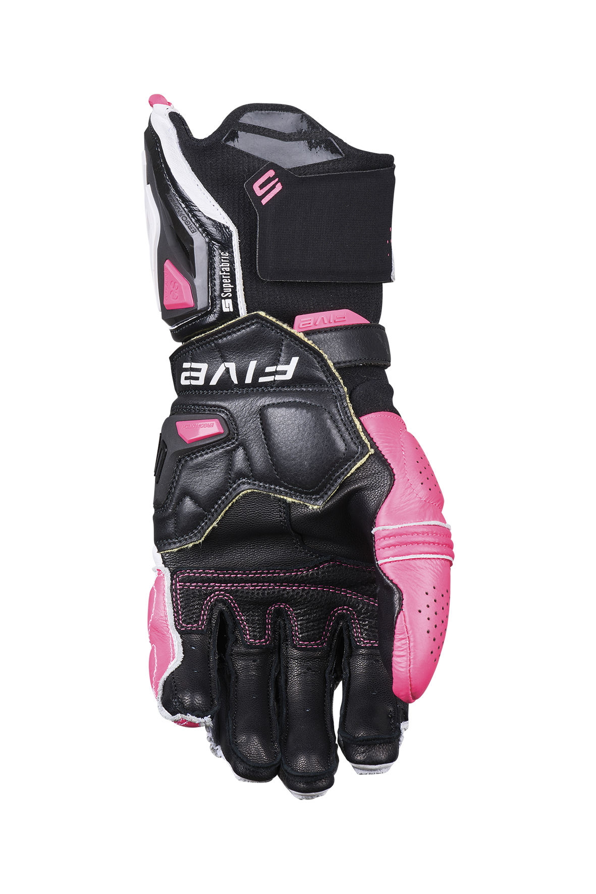 FIVE GLOVES - RFX1 EVO WOMAN - WHITE/FLUO PINK