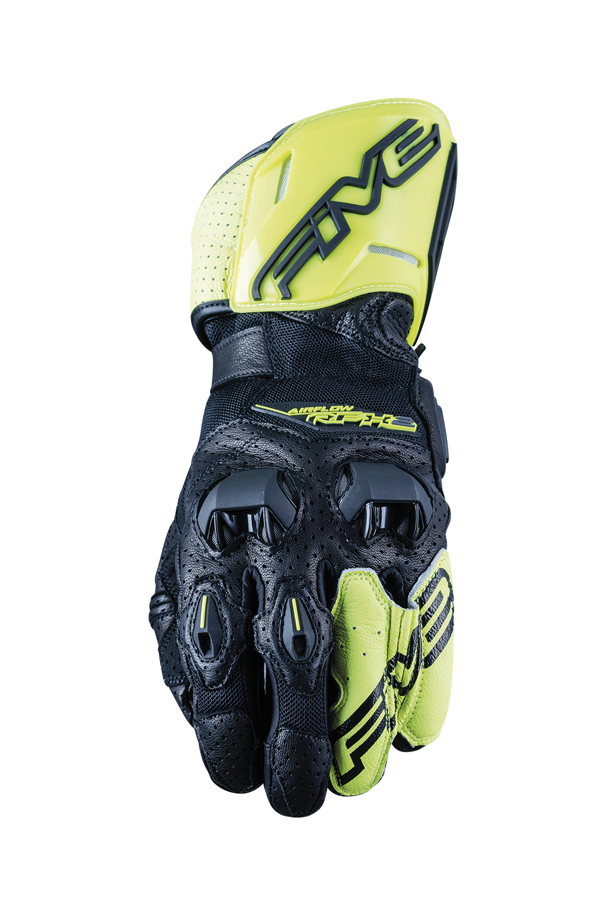 FIVE GLOVES - RFX2 AIRFLOW - BLACK/FLUO YELLOW