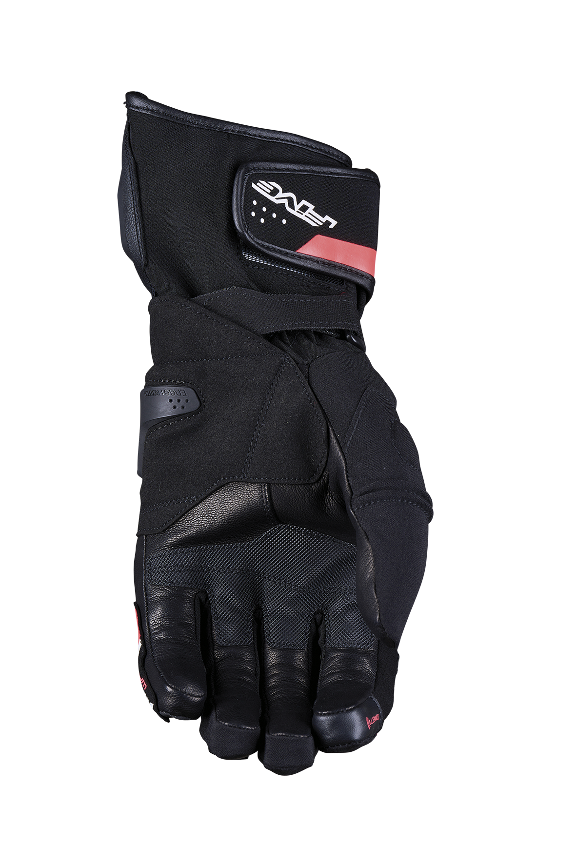 FIVE GLOVES - RFX4 EVO WP - BLACK FLUO RED