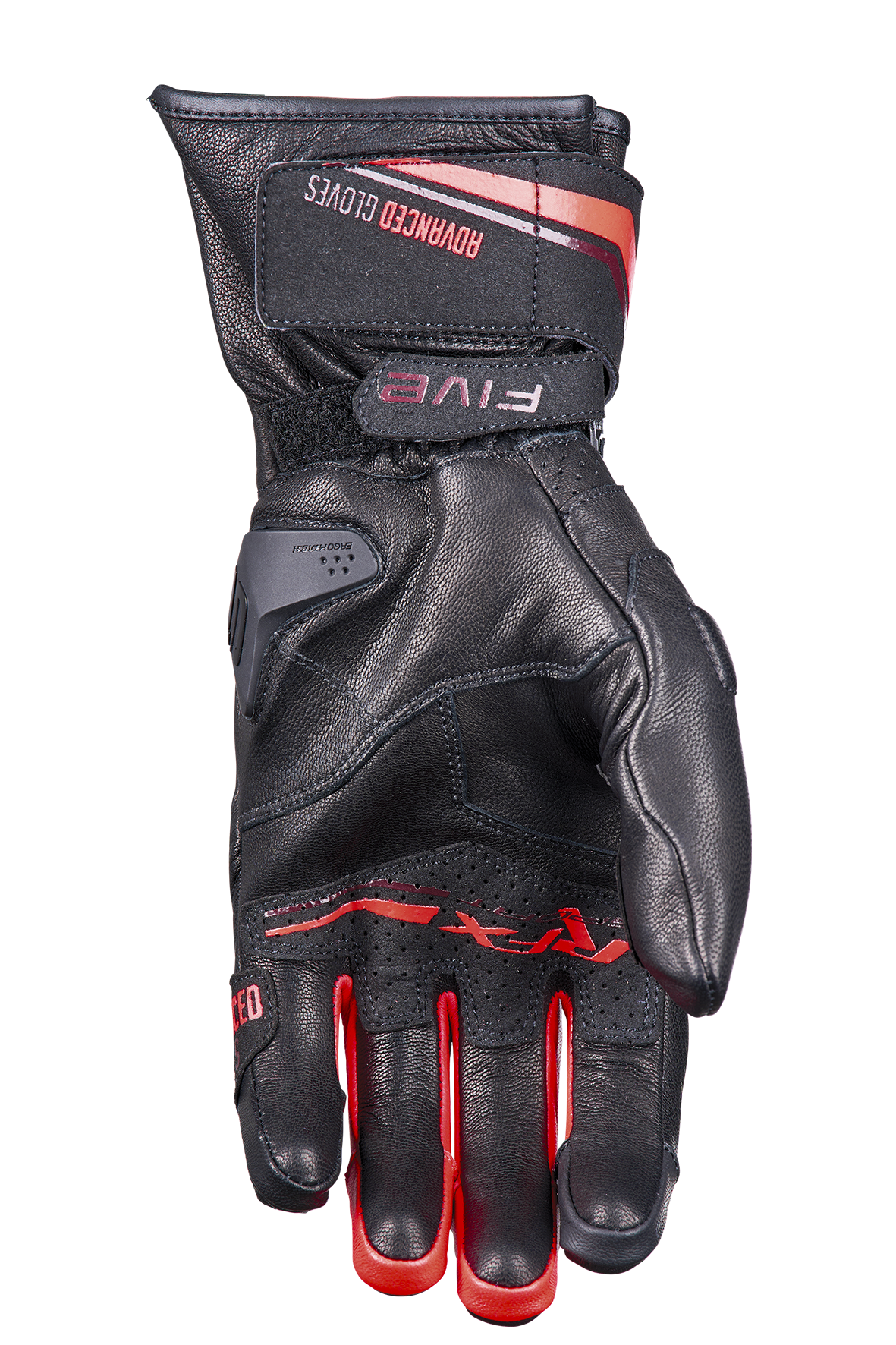 FIVE GLOVES - RFX SPORT EVO - BLACK/FLUO RED