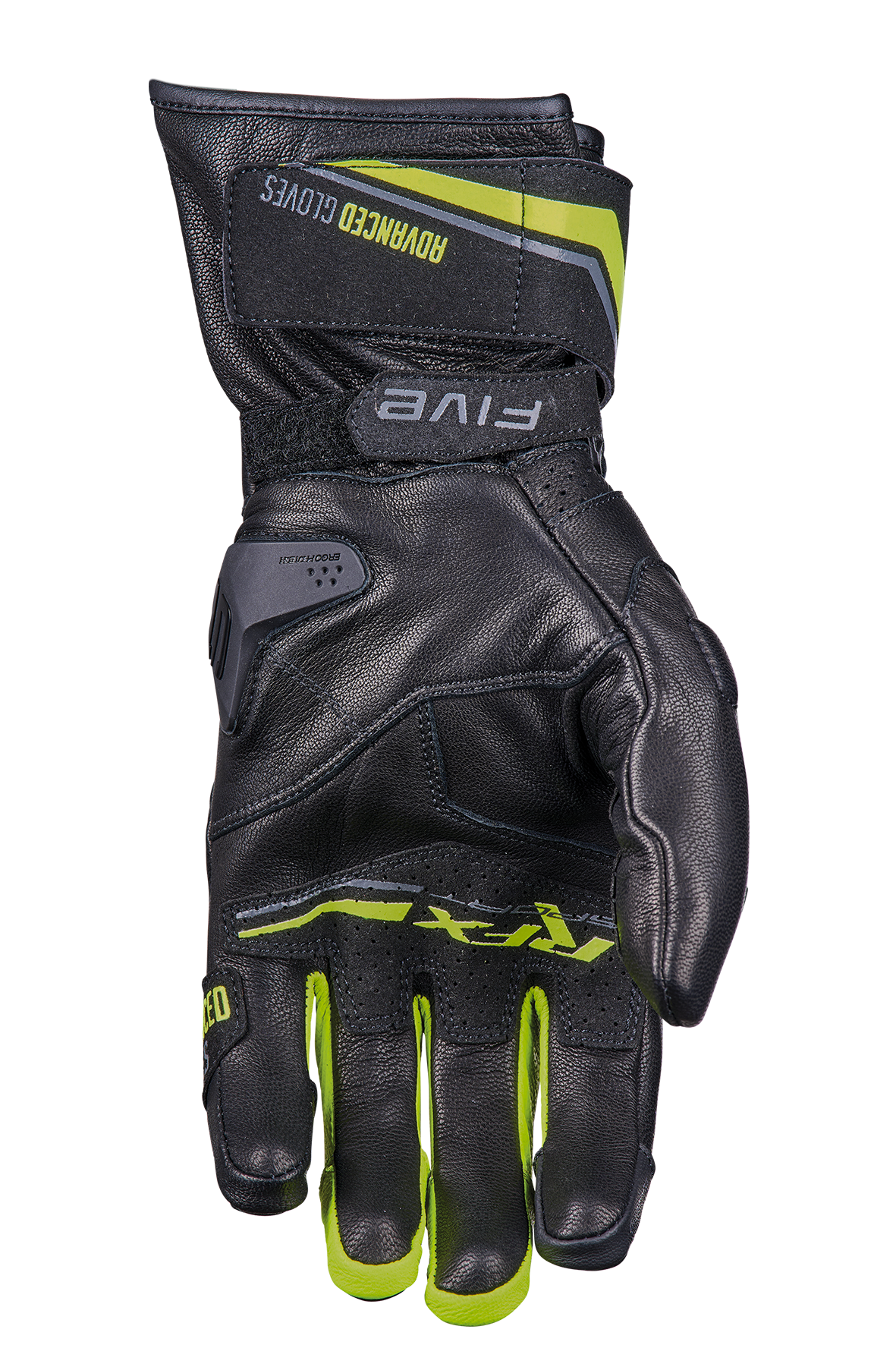 FIVE GLOVES - RFX SPORT EVO - BLACK/FLUO YELLOW