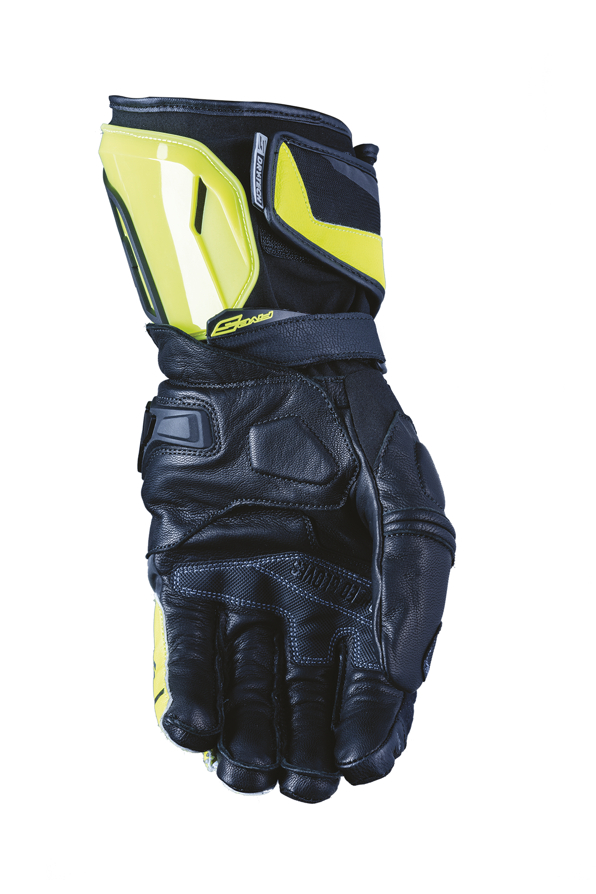 FIVE GLOVES - RFX WP - BLACK/FLUO YELLOW