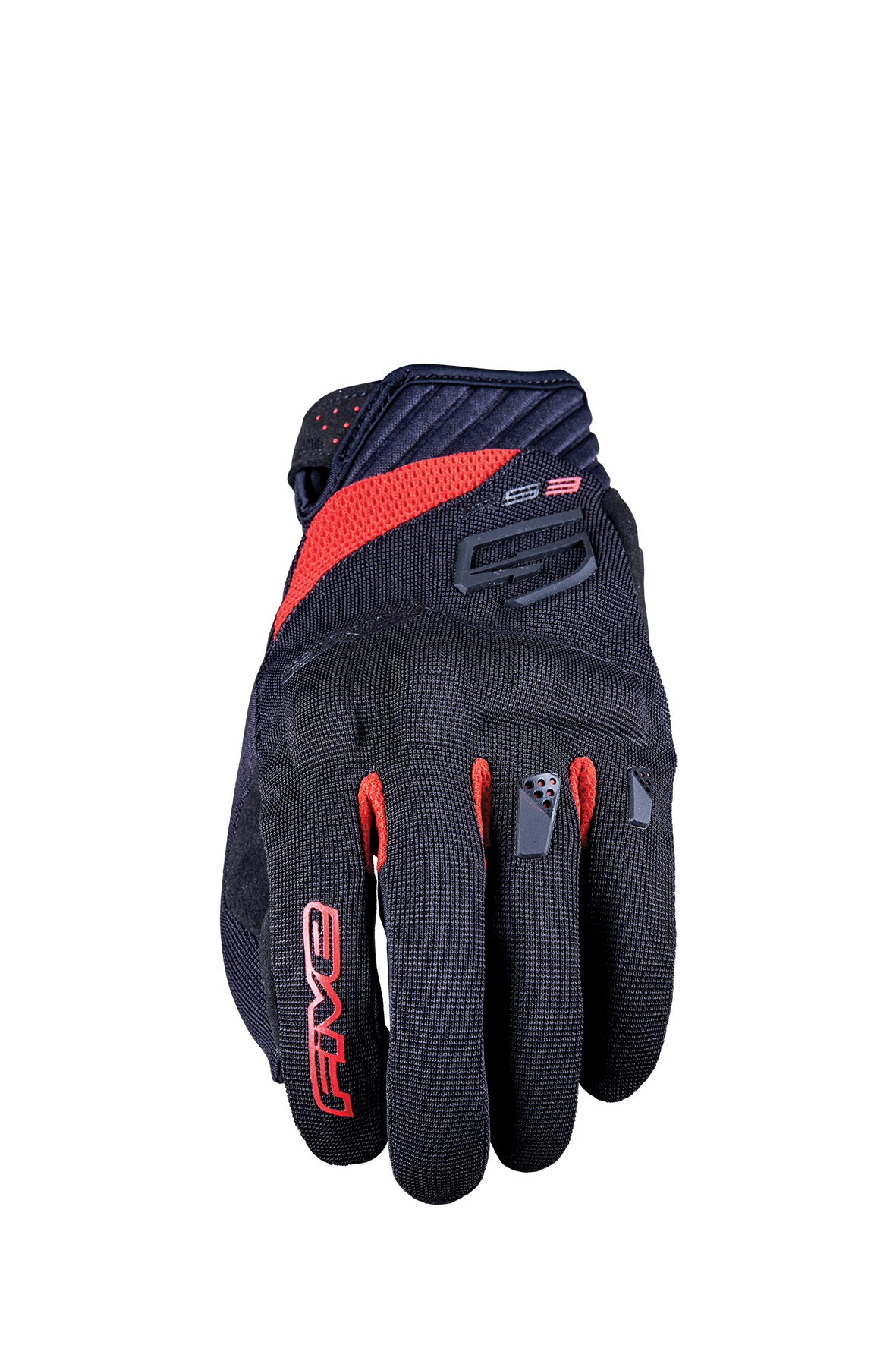 FIVE GLOVES - RS3 EVO - BLACK/RED