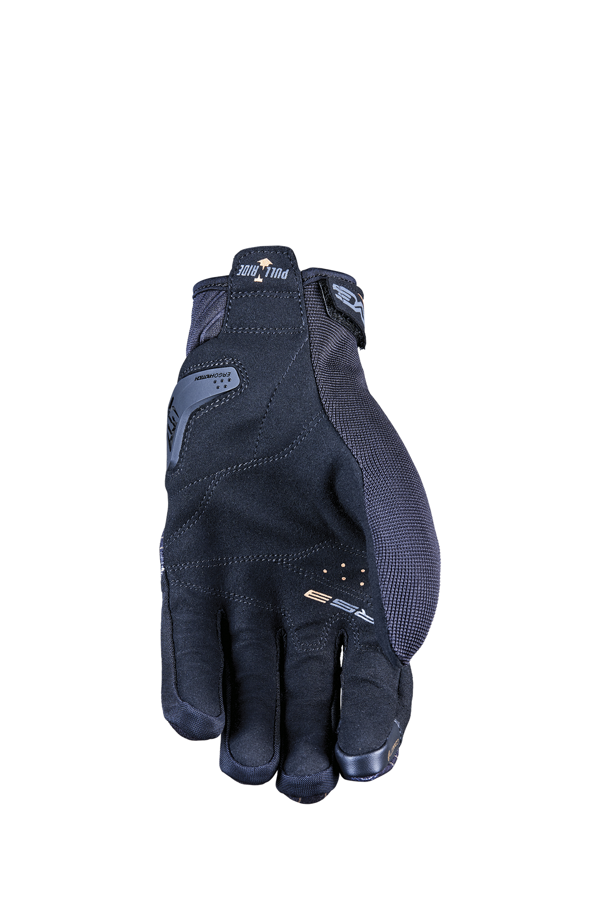FIVE GLOVES - RS3 EVO GRAPHICS - UNION JACK BLACK/GOLD