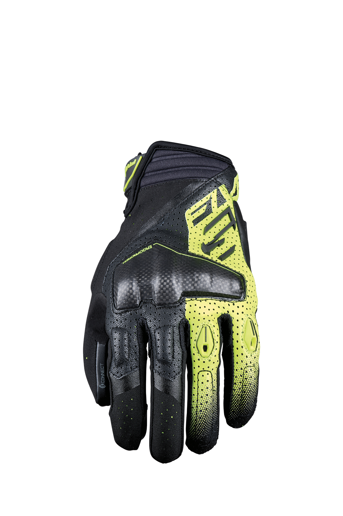 FIVE GLOVES - RSC EVO - BLACK/FLUO YELLOW