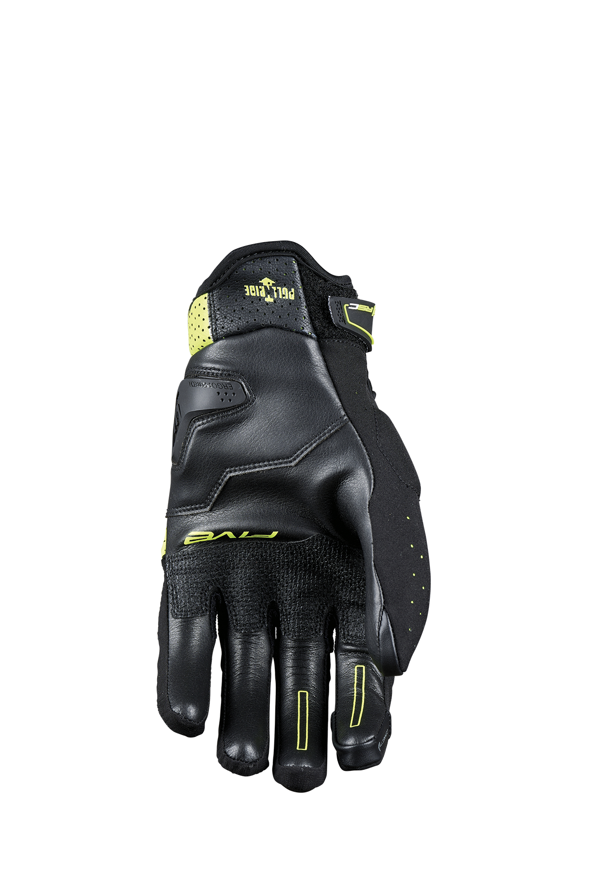FIVE GLOVES - RSC EVO - BLACK/FLUO YELLOW