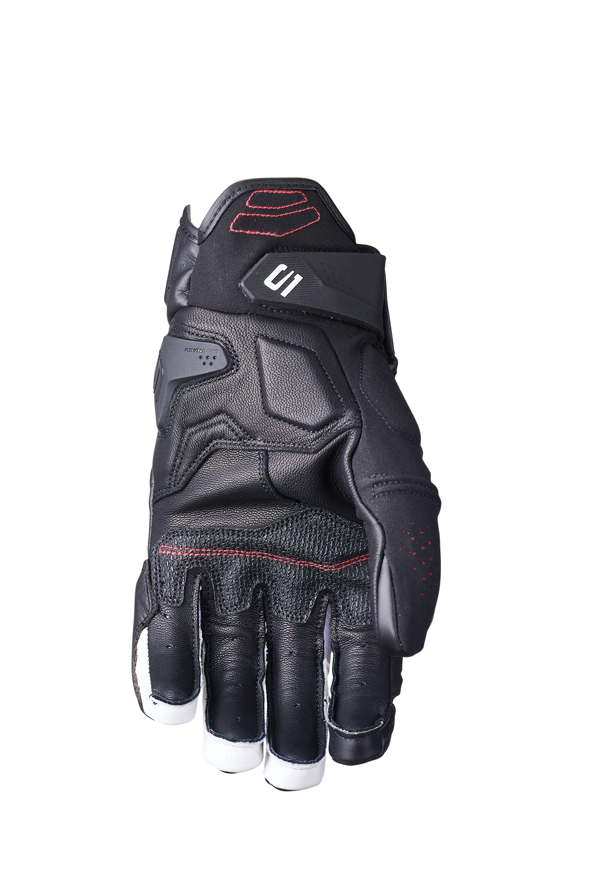 FIVE GLOVES - SF2 EVO - BLACK/WHITE/FLUO RED