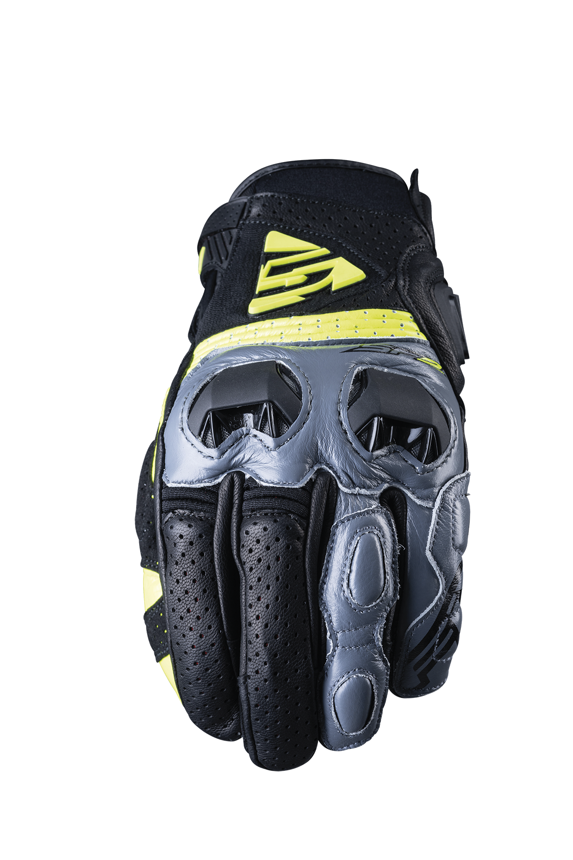 FIVE GLOVES - SF2 - GREY/FLUO YELLOW