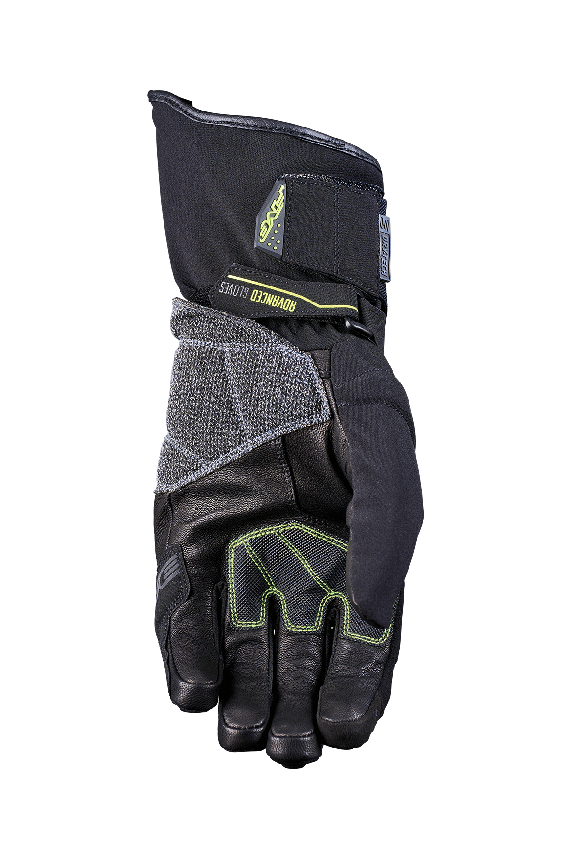 FIVE GLOVES - TFX2 WP - BLACK/FLUO YELLOW