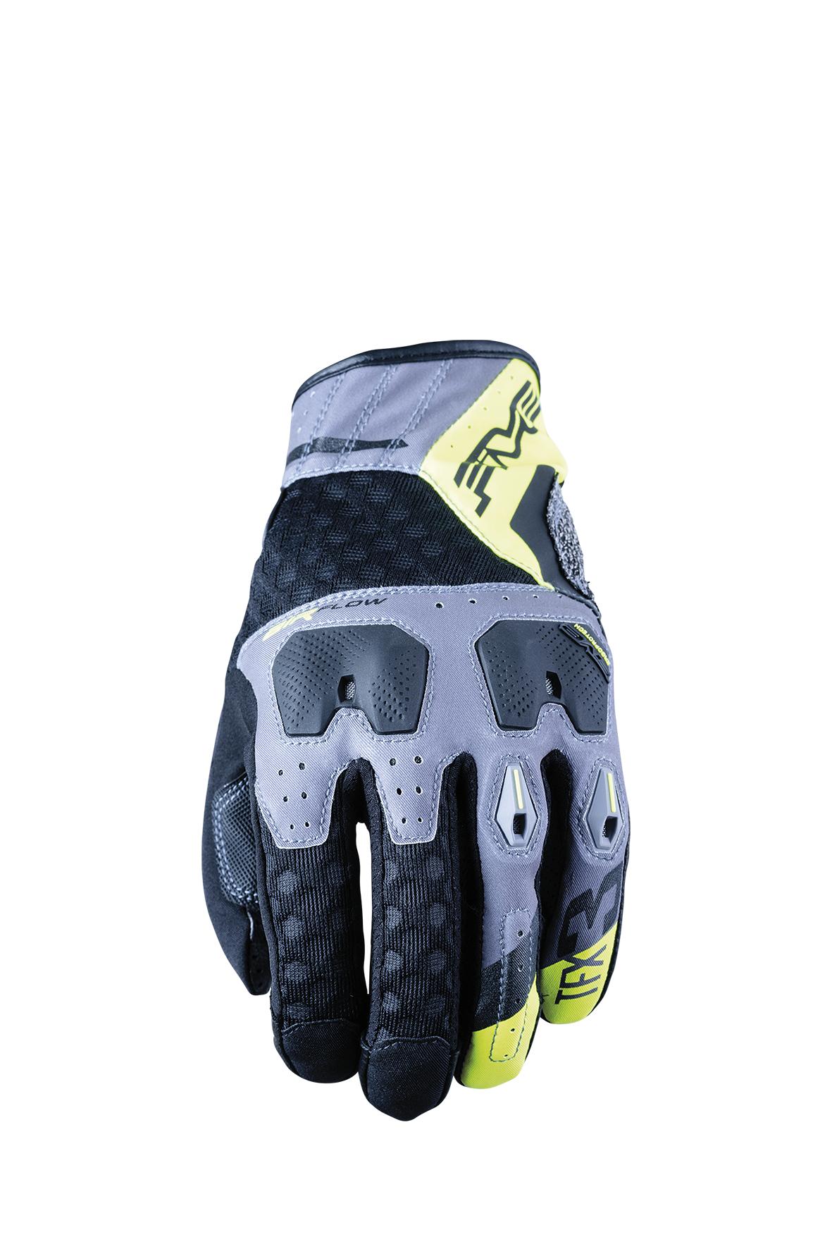 FIVE GLOVES - TFX3 AIRFLOW - GREY/FLUO YELLOW