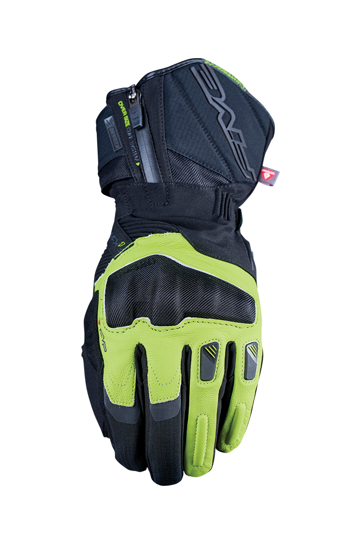 FIVE GLOVES - WFX1 EVO WP - BLACK/FLUO YELLOW