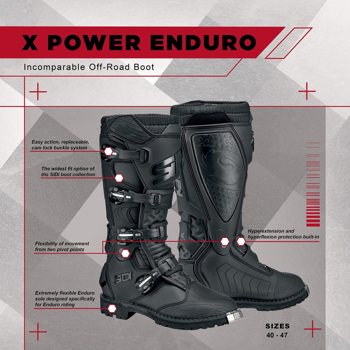 Sidi - X Power Enduro - ARMY/BLACK