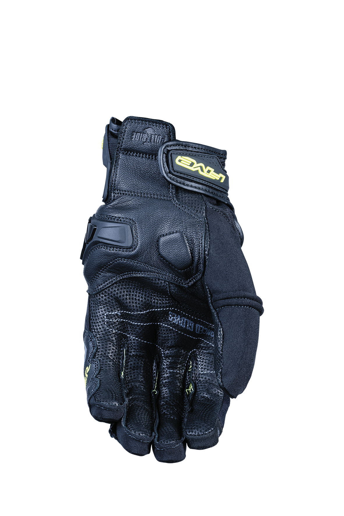 FIVE GLOVES - X-RIDER WP 2021 - BLACK/FLUO YELLOW