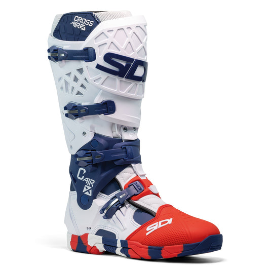Sidi - Crossair X Boot - WHITE/NAVY/RED