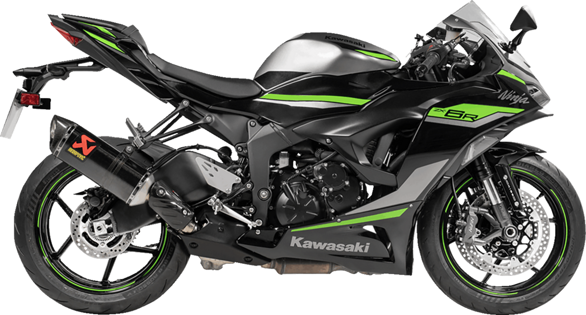 Akrapovic - S-K6SO7-HZC/3 - Slip-On Line Muffler - Carbon Fiber - ZX-6R