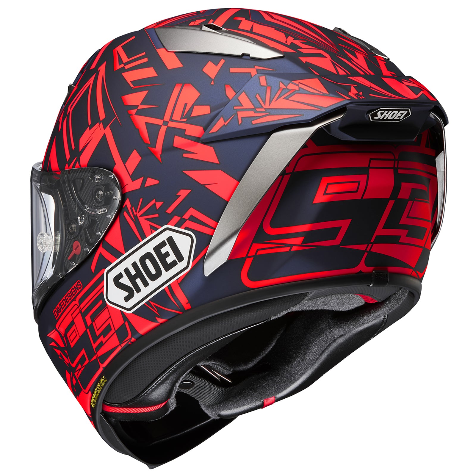 shoei dom design helmet SHOEI - X-Fifteen Marquez Dazzle