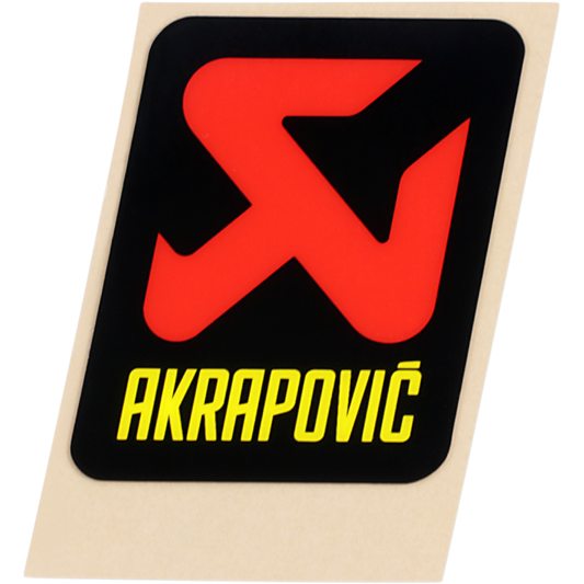 Akrapovic - P-VST3PO - Replacement Sticker