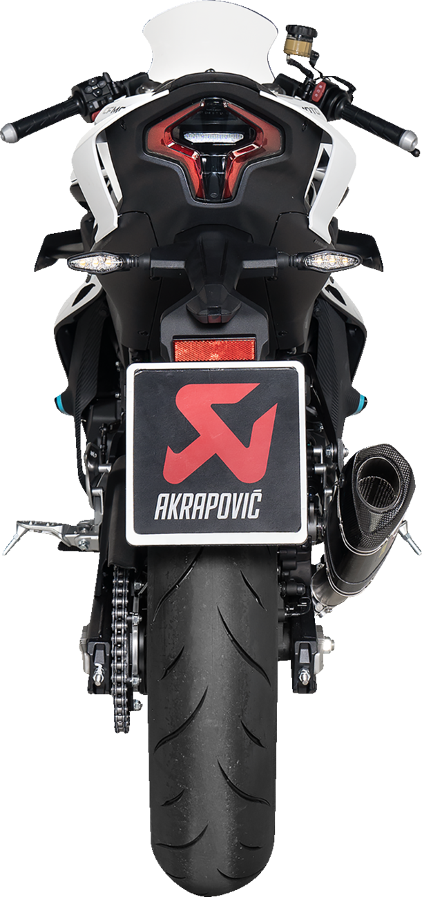 Akrapovic - S-CF4SO1-APC - Slip-On Line Muffler - Carbon Fiber - CFMOTO 450SR/NK