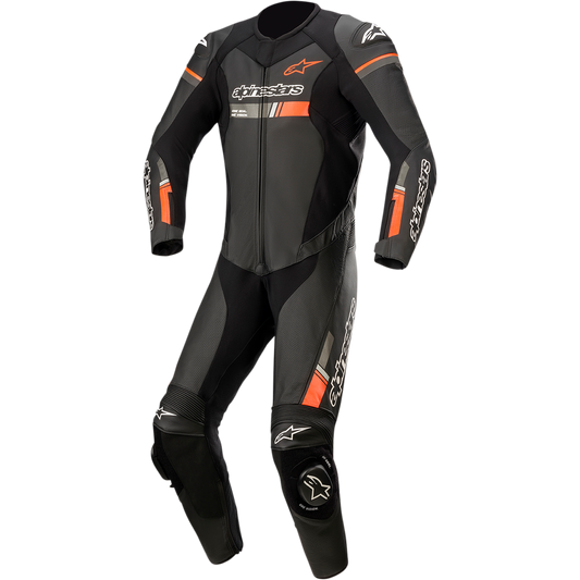Alpinestars - GP Force Chaser 1-Piece Leather Suit - Black/Red Fluo