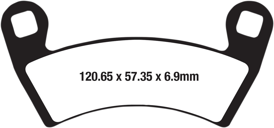 EBC - FA656R - Sintered "R" Brake Pads