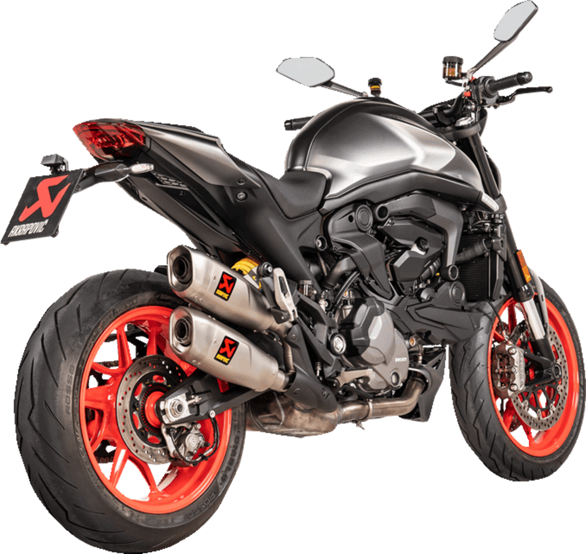 Akrapovic - S-D9SO17-HCQT - Slip-On Line Muffler - Titanium