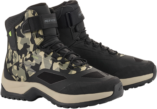 Alpinestars - CR-6 Drystar® Shoes - Black/Brown/Green
