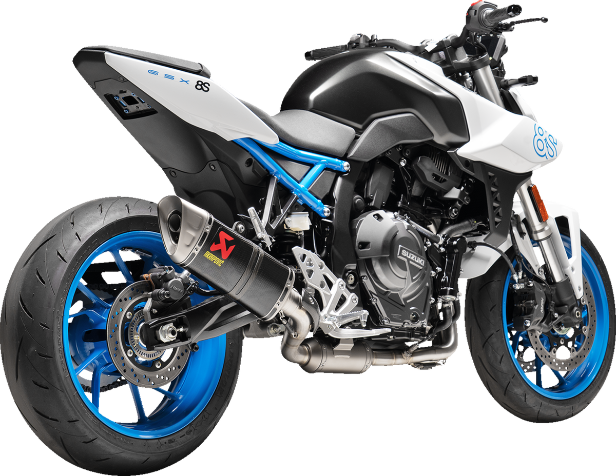 Akrapovic - S-S8R2-EEC - Racing Line Exhaust System - Carbon Fiber - Suzuki GSX-8S & GSX-8R