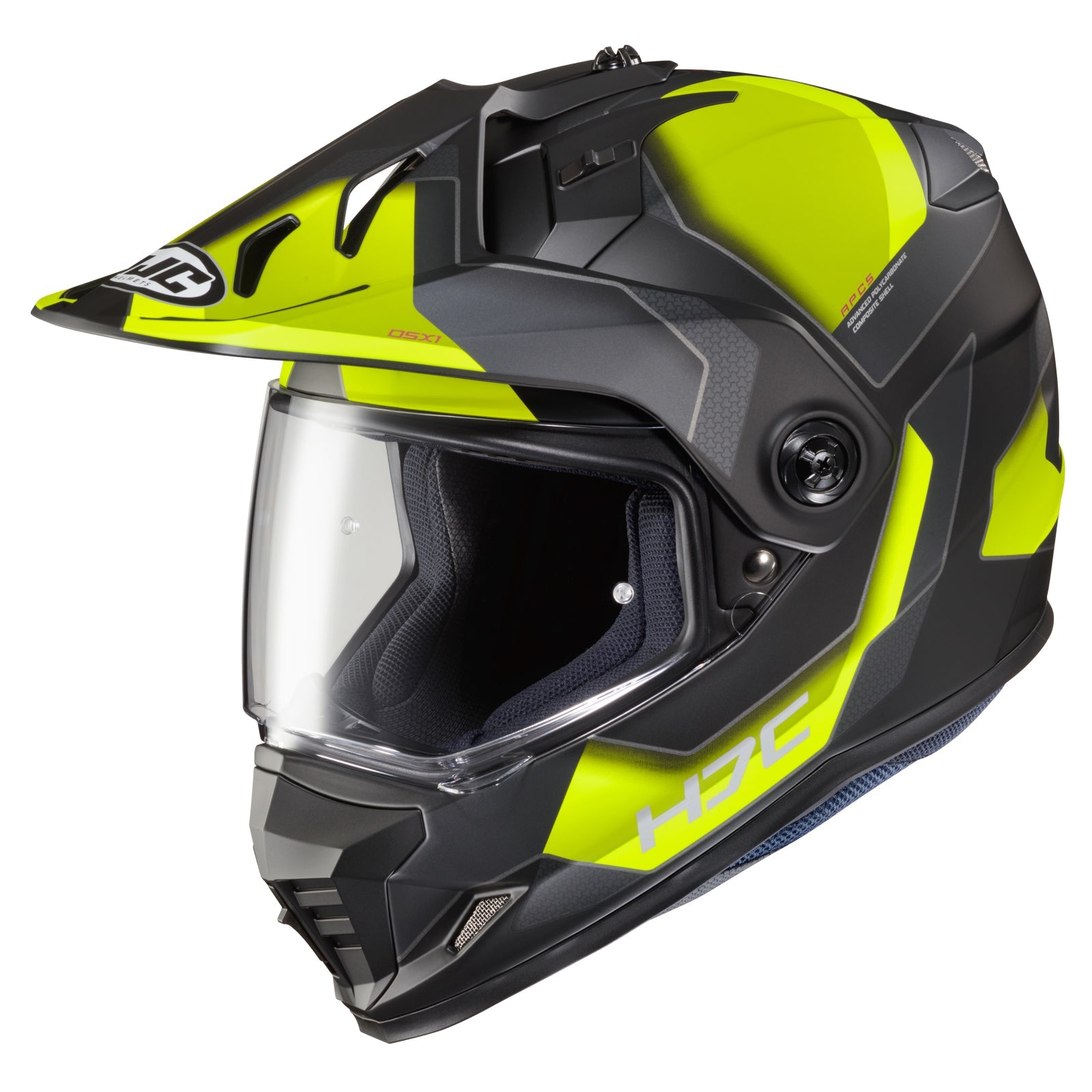 HJC Helmets 519-731 DS-X1 Tactic X-Small MC-3HSF Dual Sport Snow Helmet with Framed Double Lens Shield