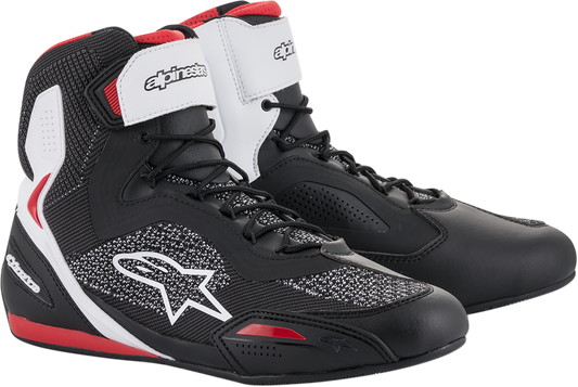 Alpinestars - Faster-3 Rideknit® Shoes - Black/White/Red