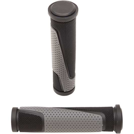 Pro Grip - 807 Double Density Open End Grips - Gray/Black