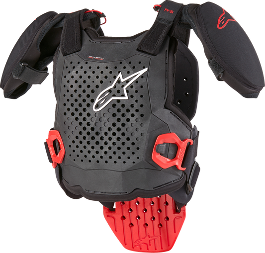 Alpinestars - Youth A5 S v2 Chest Guard - Black/White/Red