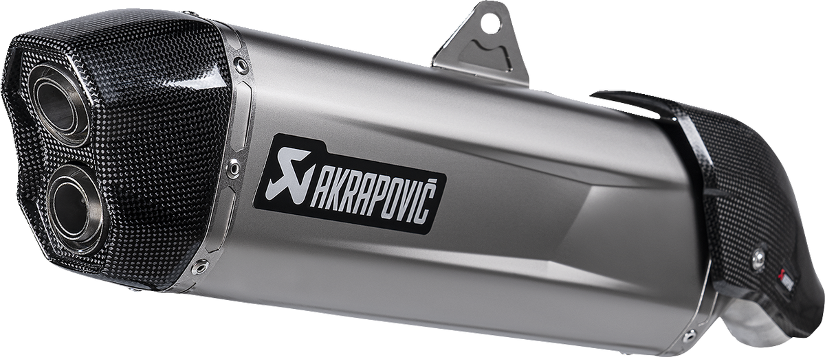 Akrapovic - S-A6SO1-HGJT - Slip-On Line Muffler - Titanium