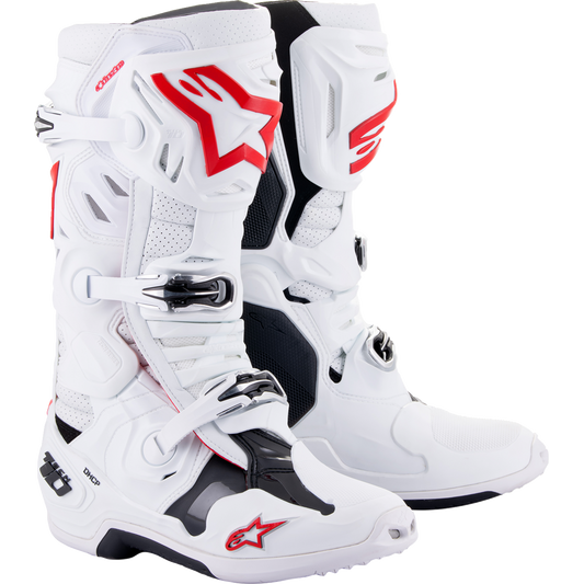 Alpinestars - Tech 10 Supervented Boots - White/Red