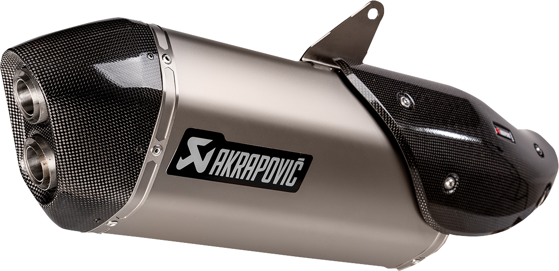 Akrapovic - S-HD12SO1-HAFT - Slip-On Line Muffler - Titanium