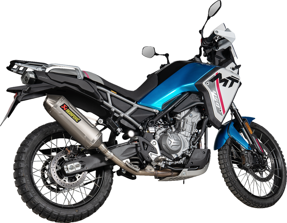 Akrapovic - S-CF4SO2-HFTT - Slip-On Line Muffler - Titanium - CFMOTO 450 MT/IBEX 450
