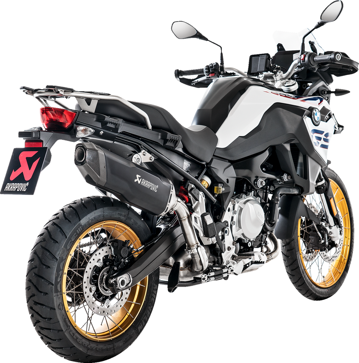 Akrapovic - S-B9SO3-HFBFCTBL/1 - Slip-On Line Muffler - Titanium Black - BMW F850GS