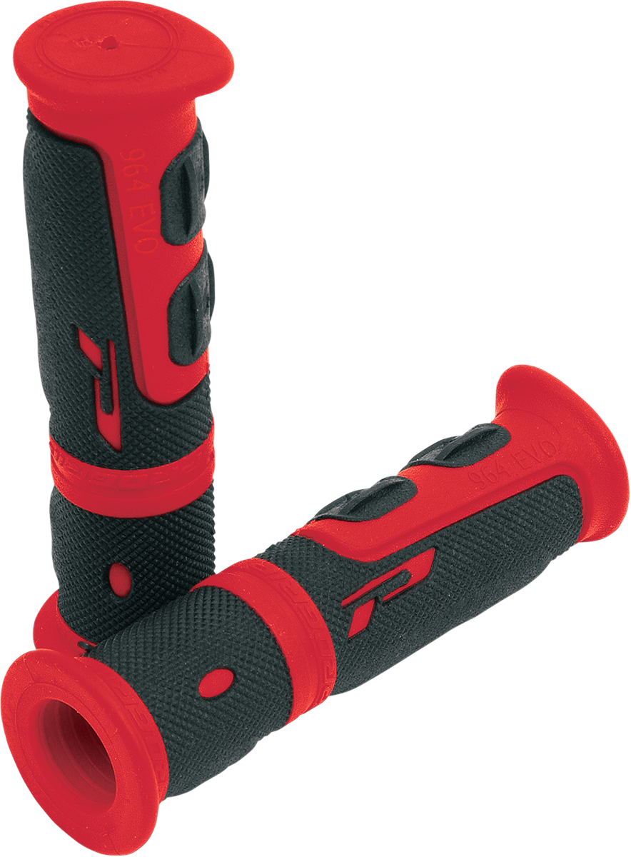 Pro Grip - 964 Evo Grips - Red/Black
