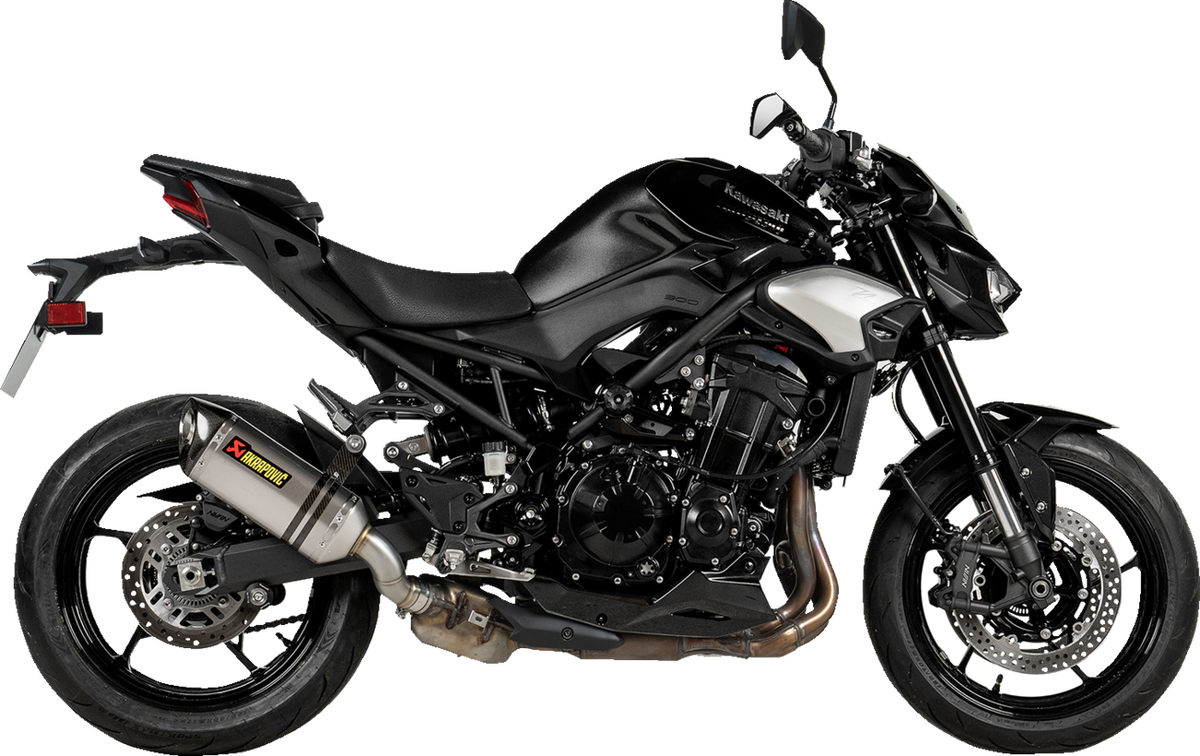 Akrapovic - S-K9SO11-HZT - Slip-On Line Muffler - Titanium - ECE - Kawasaki Z900