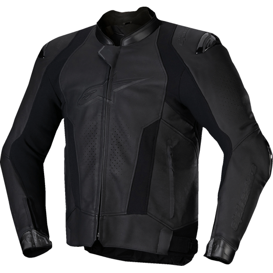 Alpinestars - Missile v3 Leather Jacket - Black/Black