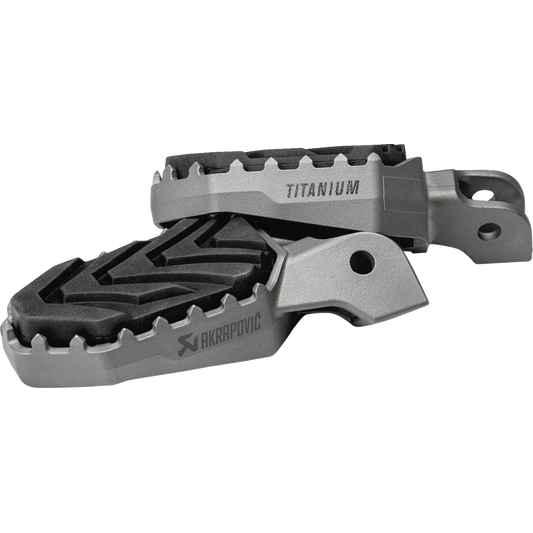 Akrapovic - F-BM13T1 - Adventure Foot Pegs - Titanium - BMW