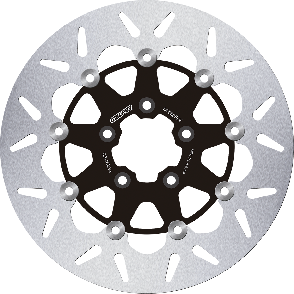 Galfer - DF680FLV - DISC ROUND FLOATING (C. STEEL) 292X5MM