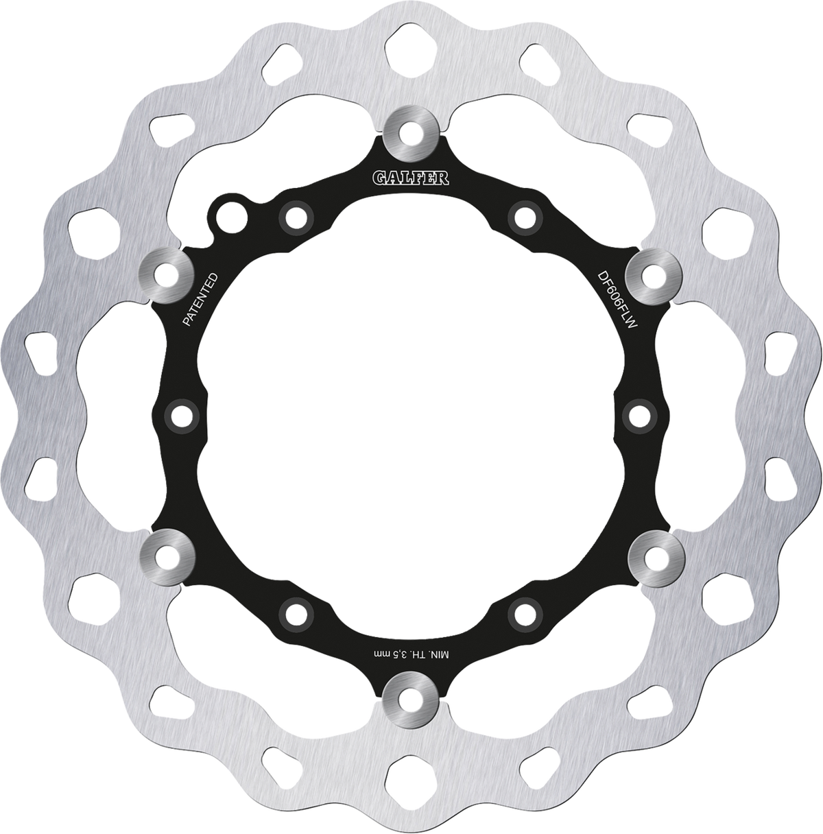 Galfer - DF606FLW - DISC W FLOATING (C. STEEL) 260X3MM