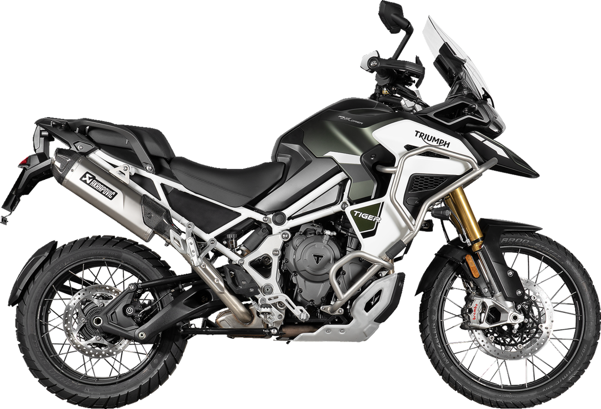 Akrapovic - S-T12SO6-HJA - Slip-On Line Muffler - Titanium