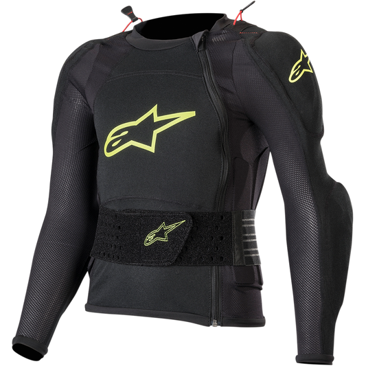 Alpinestars - Youth Bionic Plus Protection Jacket - Black/Fluo Yellow