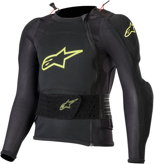 Alpinestars - Youth Bionic Plus Protection Jacket - Black/Fluo Yellow