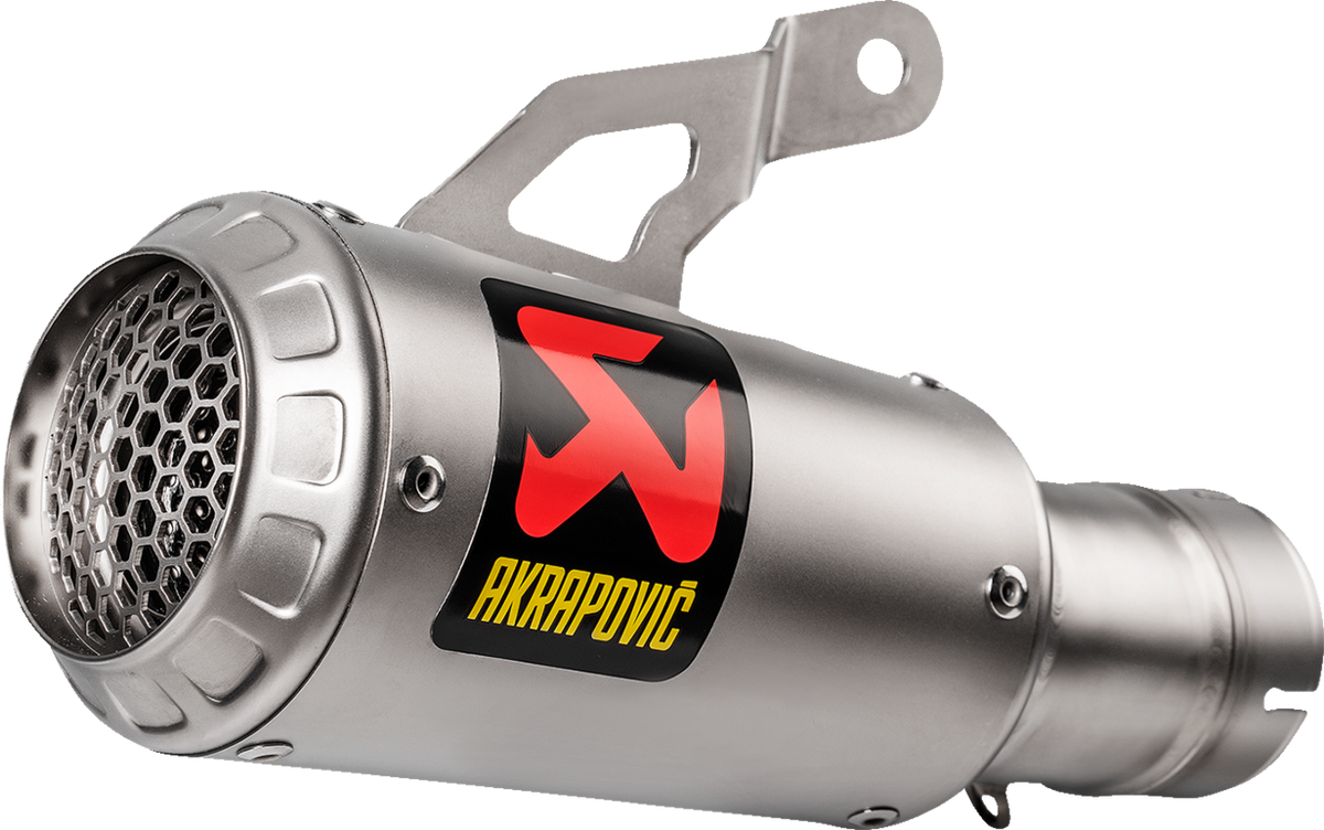 Akrapovic - S-B10SO11-CBT - Slip-On Line Muffler - Titanium - S1000RR