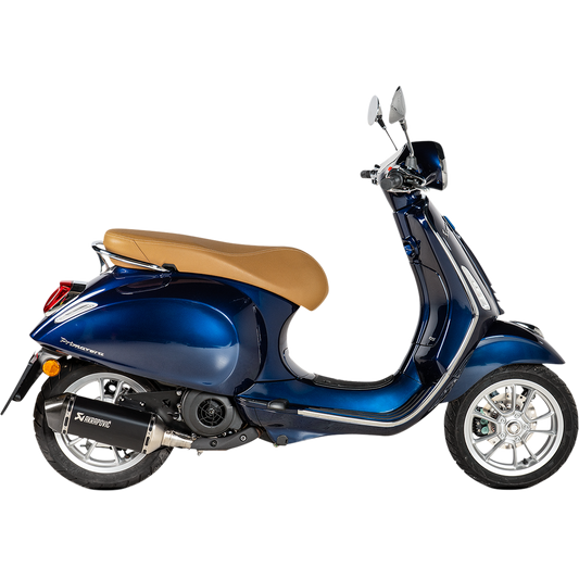 Akrapovic - S-VE125SO3-HZBL - Slip-On Scooter Muffler - Stainless Steel