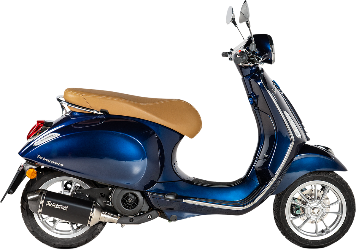 Akrapovic - S-VE125SO3-HZBL - Slip-On Scooter Muffler - Stainless Steel